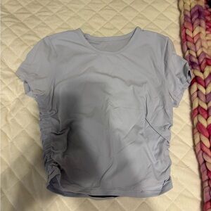 Blue Lululemon Short Sleeve T-Shirt